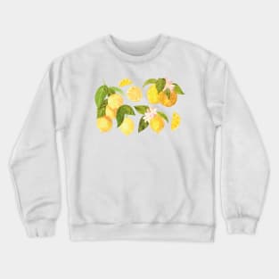 Summer Lemons Cottagecore Crewneck Sweatshirt